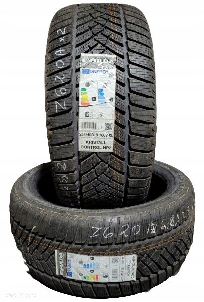 2x Fulda Kristall Control HP2 255/40R19 100V XL Z620A