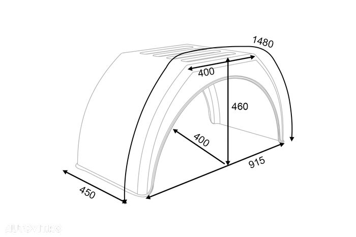 Aripa Autoutilitara/Carenaj Remorca - 5