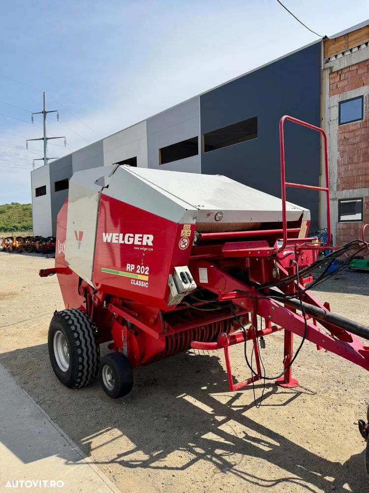 Alta Presa de balotat WELGER LELY RP 202 PLASA - 7