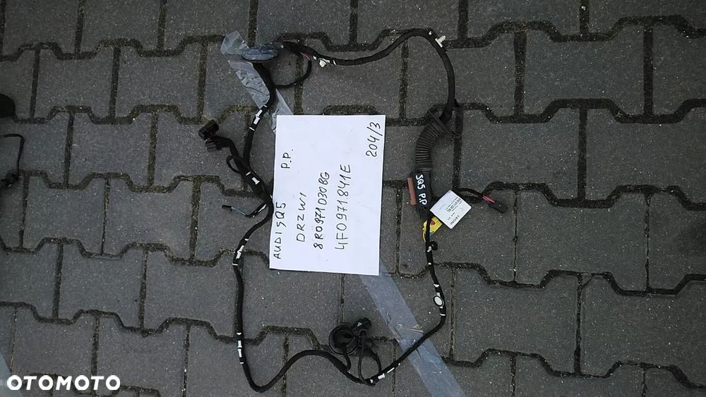 W-wa AUDI WIĄZKA DRZWI INSTALACJA ELEKTRYCZNA KOSTKI A4 B6 B7 - 6