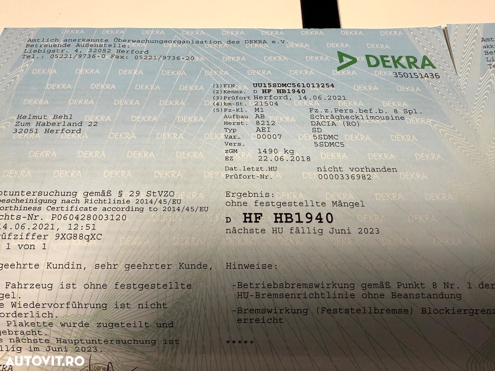 Dacia Sandero SCe 75 Comfort - 32