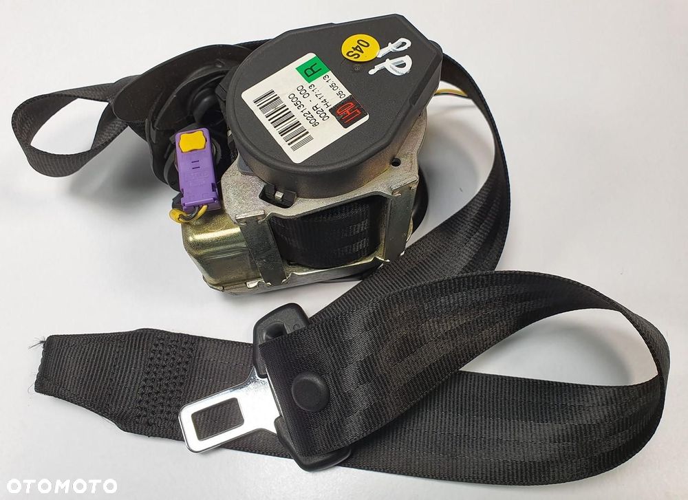 PAS NAPINACZ BEZPIECZEŃSTWA PRAWY PRZÓD VW GOLF V 1K3857706 EUROPA - 1