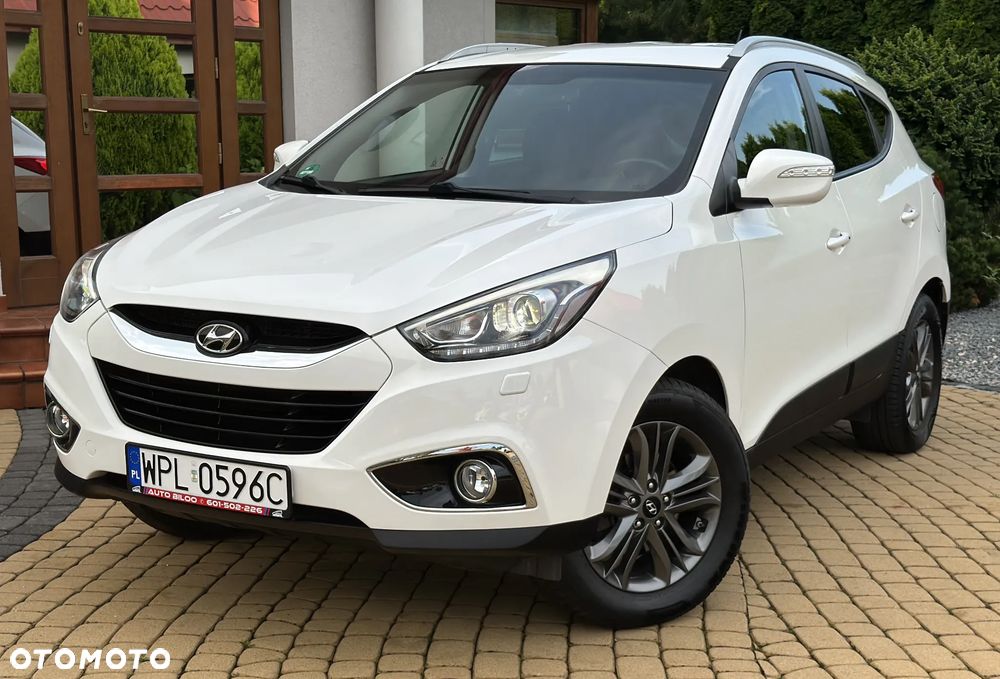 Hyundai ix35 blue 1.6 2WD Finale Silver