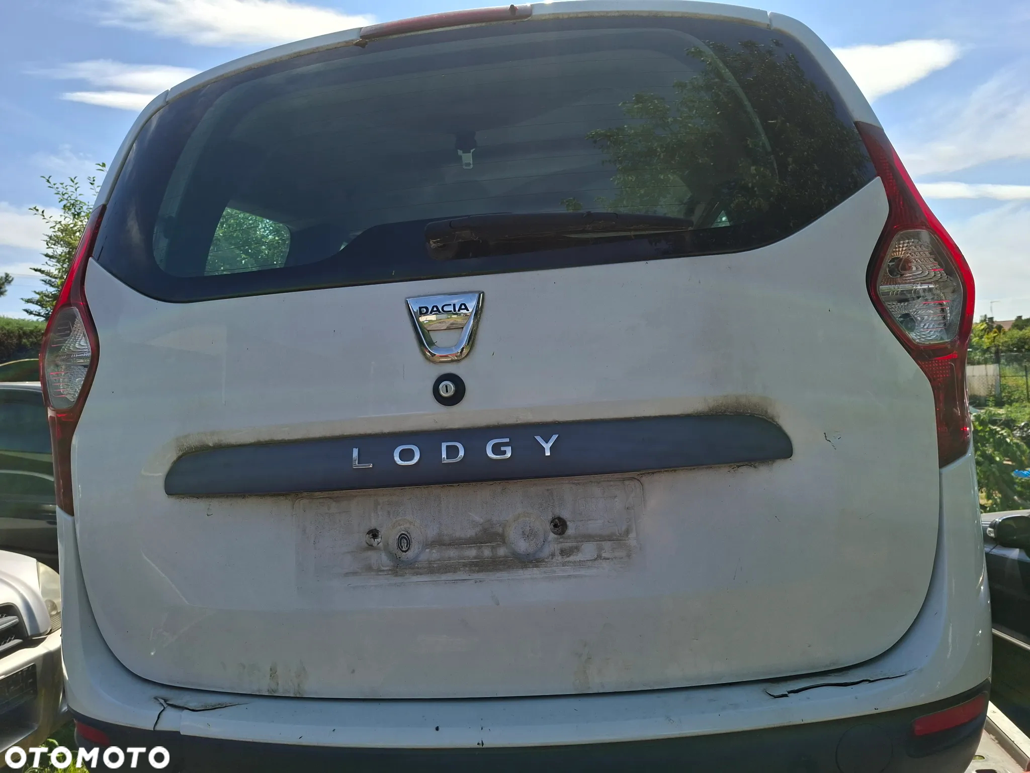 dacia lodgy logan 2016r drzwi lewe przód lewe tył d389  poznan - 5