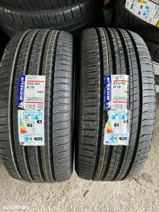 vând 2 anvelope 235/50/19 Michelin de vară noi - 1