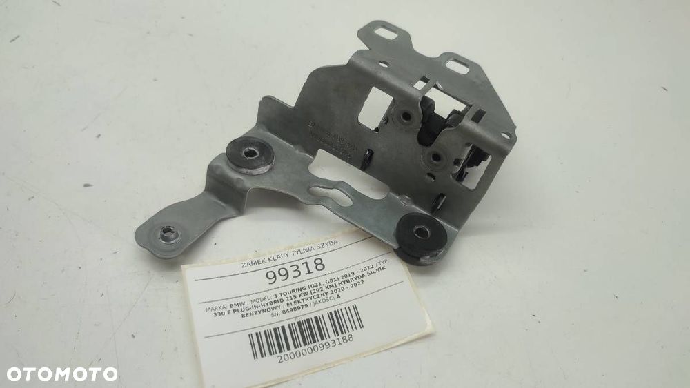ZAMEK KLAPY SZYBY TYLNEJ BMW G21 EU 8498979 - 2