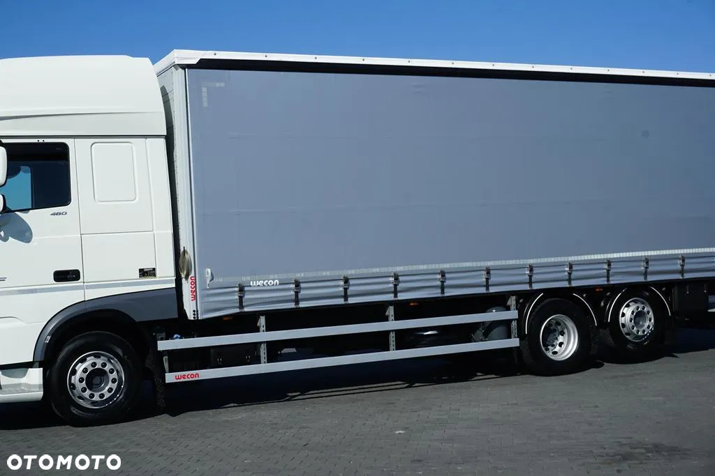 DAF XF / 480 / ACC / EURO 6 / SSC / FIRANKA + WINDA / DŁ. 8,9 M / 22 PALETY - 15