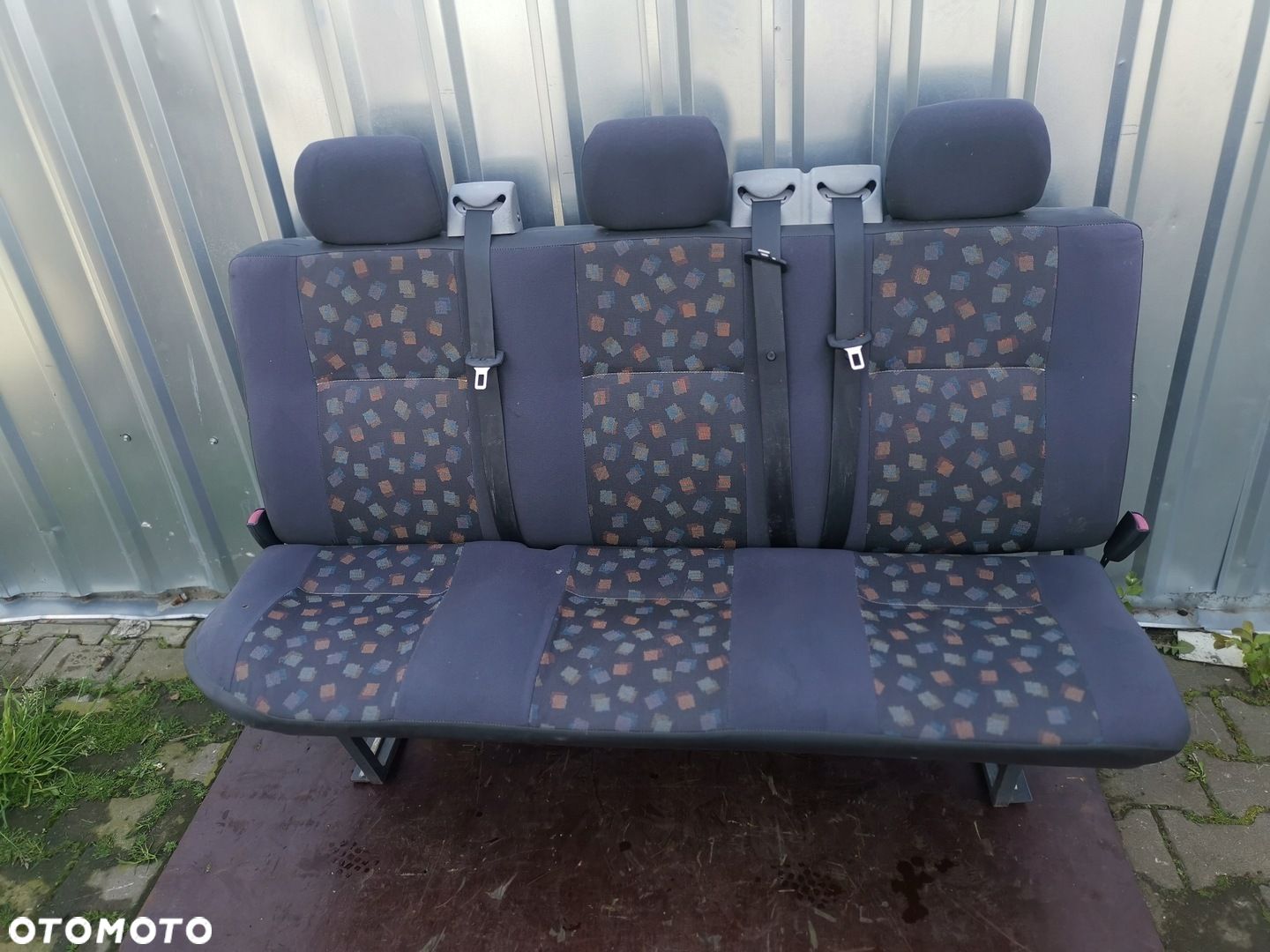 Fotel Kanapa Trójka Trzeci Rząd Mercedes Vito Viano 639 2003-2014 - 1