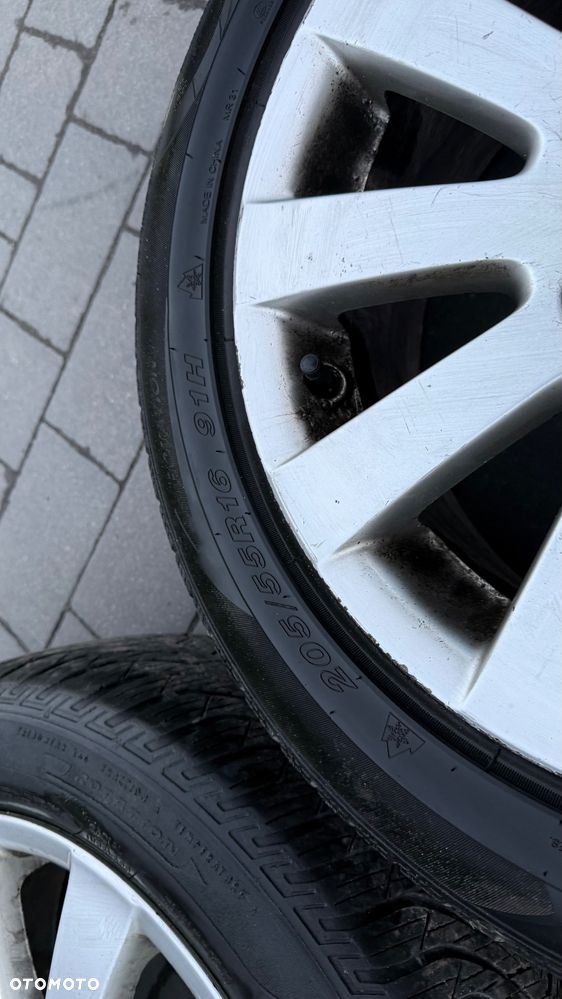 Koła r16 5x112 7j et45 205/55 alufelgi 3c0601025 seat skoda VW Audi Passat - 13