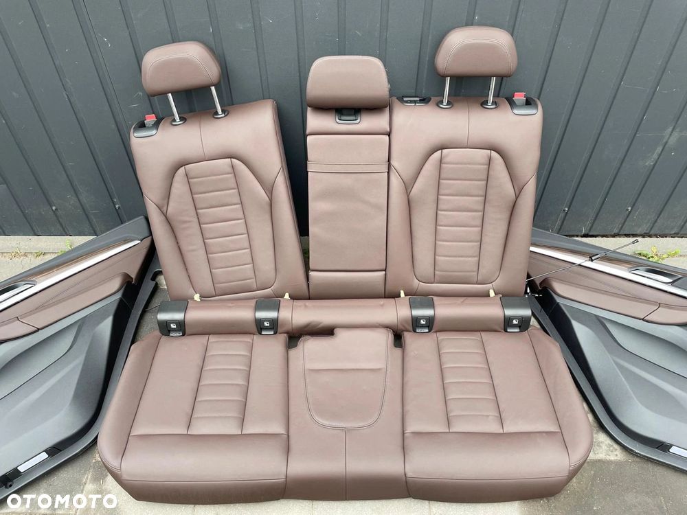 FOTELE TAPICERKA BMW iX3 G08 SKÓRA VERNASCA MOKKA GRZANE PRZÓD TYŁ - 10