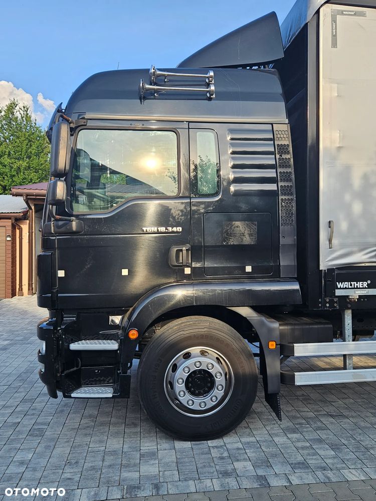 MAN TGM 18.340 / FIRANKA / NISKI PRZEBIEG  / 18EURO PALET / SPROWADZONY /  10 TON ŁADOWNOŚĆ  / E6 / LIFT / AUTOMAT / WINDA / - 5