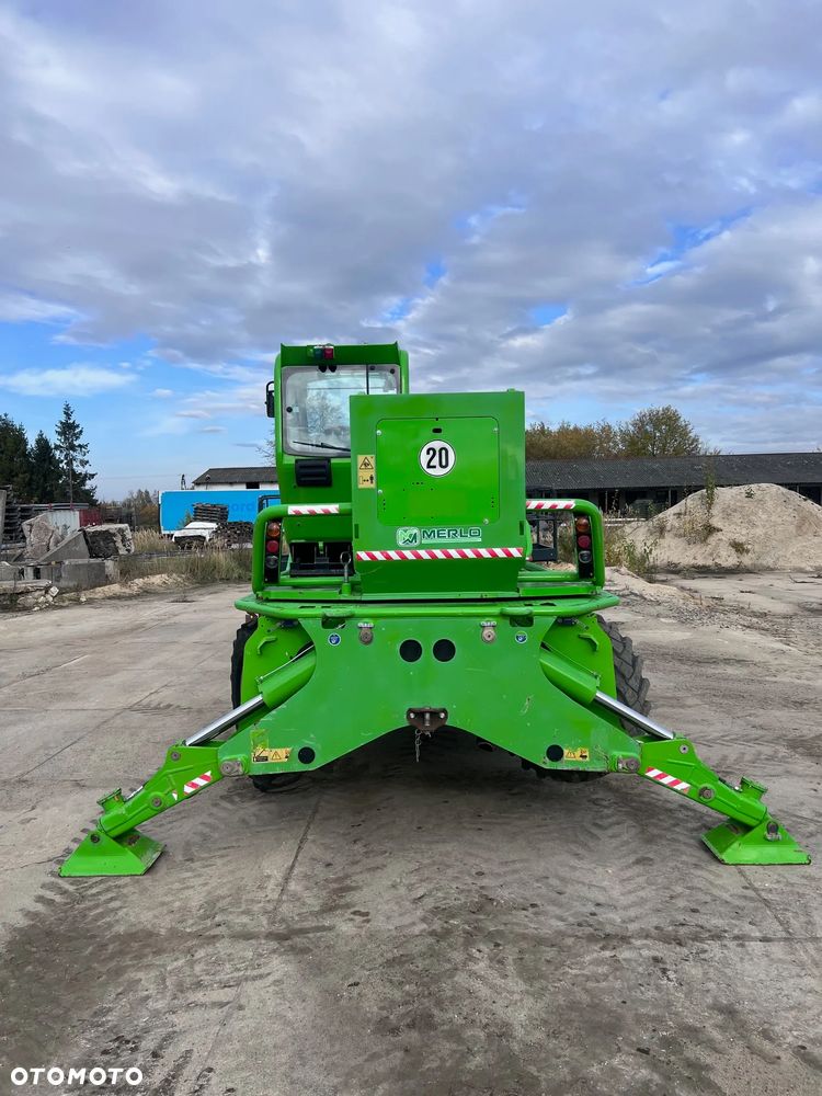 Merlo ROTO 40.18S 3500MTH CERTYFIKAT CE ZESTAW KOSZ WIDŁY PILOT DŹWIG - 4