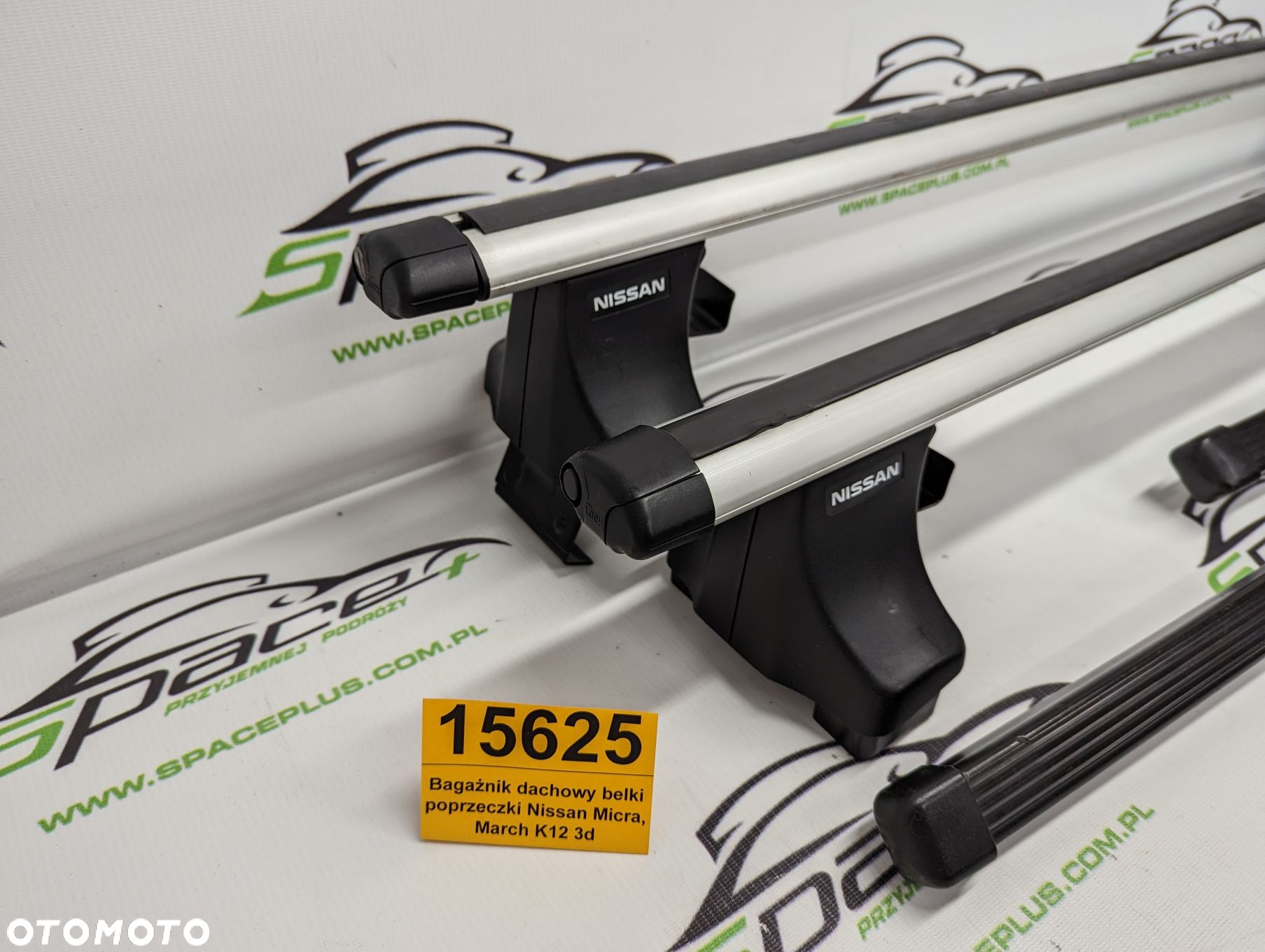 Bagażnik dachowy bazowy belki poprzeczki Nissan Micra, March K12 3d - 2