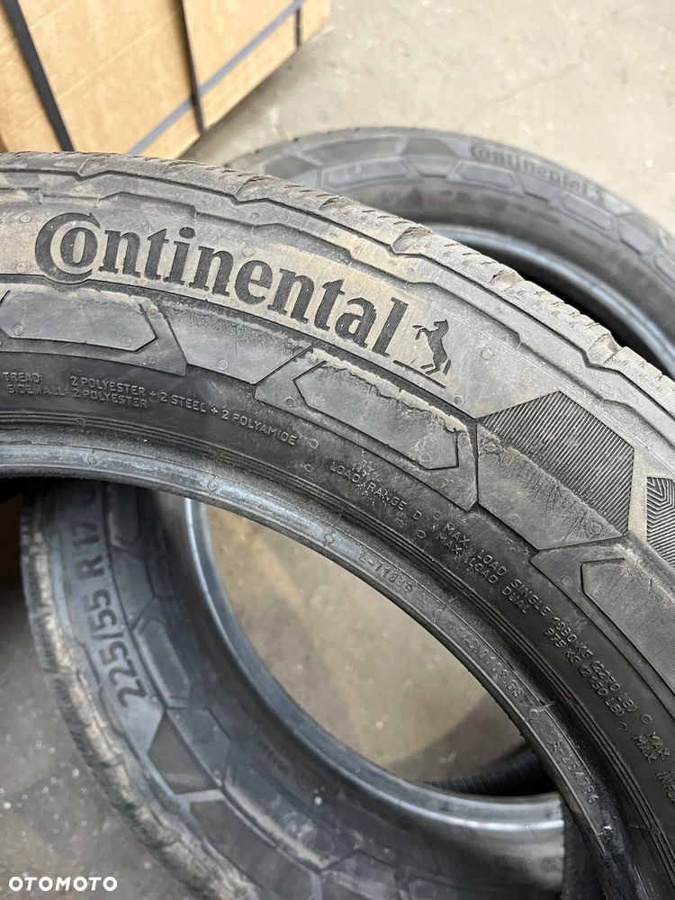 Continental VabContactWinter 225/55R17C 2szt 6mm Opona Opony Zima - 5