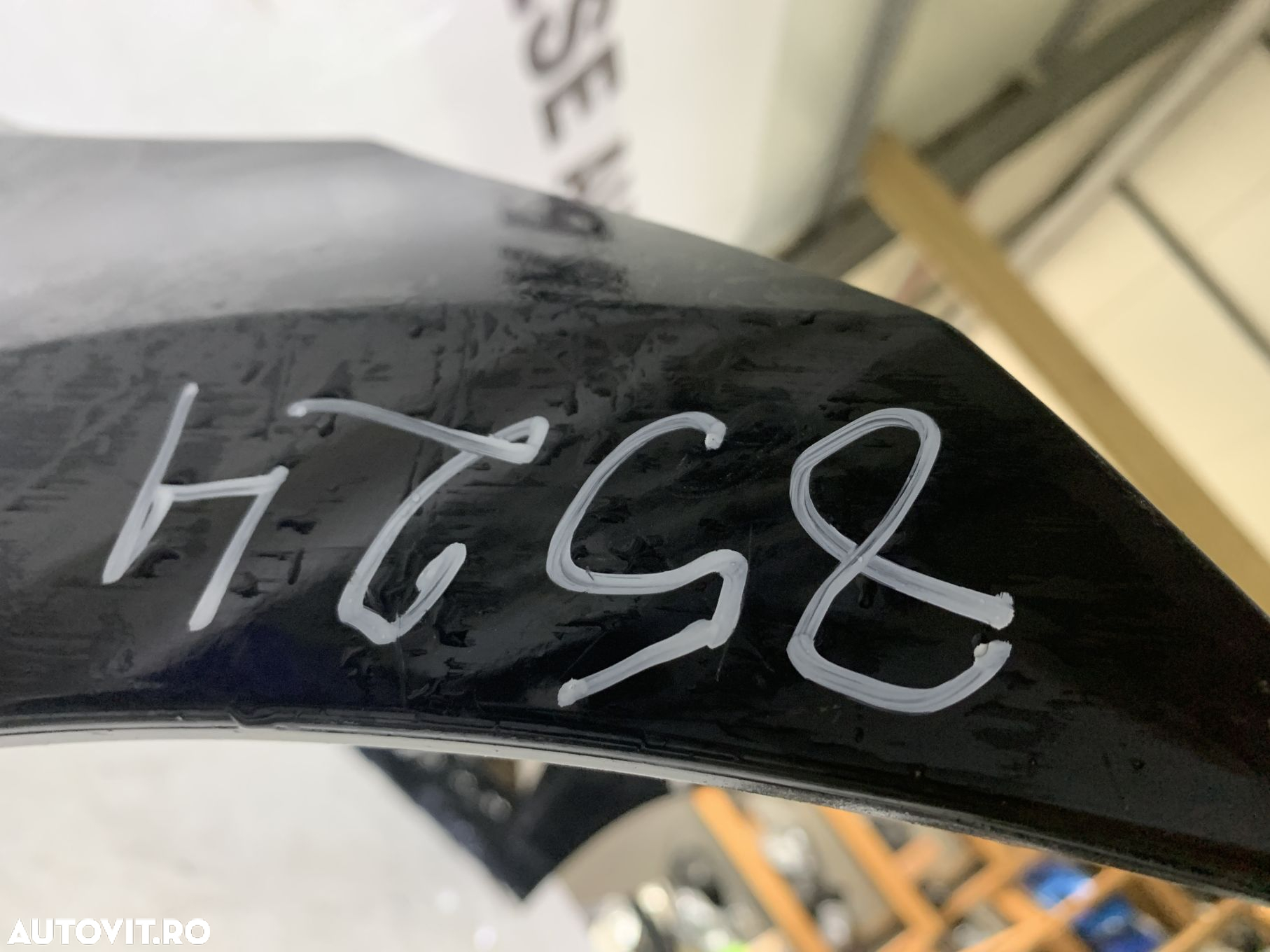 Bara fata VW Golf 7 VII, facelift, 2017, 2018, 2019, 2020, cod origine OE 5G0807221FL, cu gauri pentru spalatori faruri si senzori de parcare (6). - 12