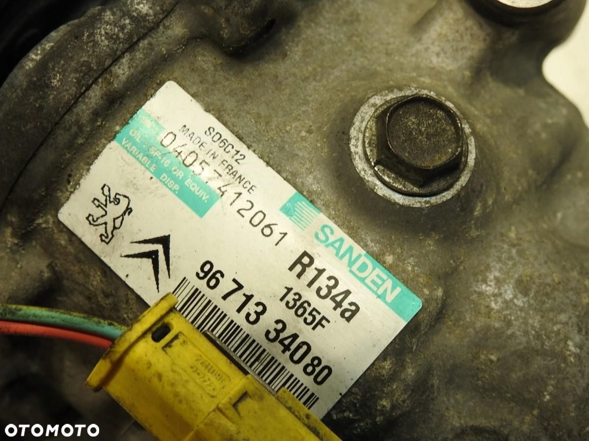 SPRĘŻARKA KLIMATYZACJI PEUGEOT 308 I 2.0 HDI 9671334080 - 6
