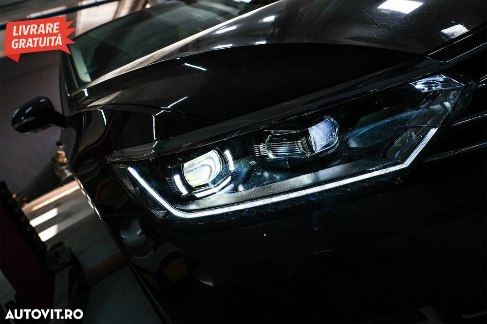 Faruri Full LED Dinamic VW Passat B8 3G (2014-2019) Matrix Look- livrare gratuita - 24