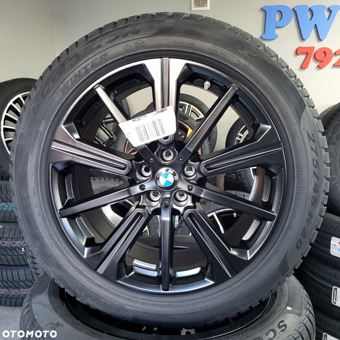 Zimowe 20 ORYGINAŁ BMW X5 G05 X6 G06 748M Nowe LCI Performance - 3