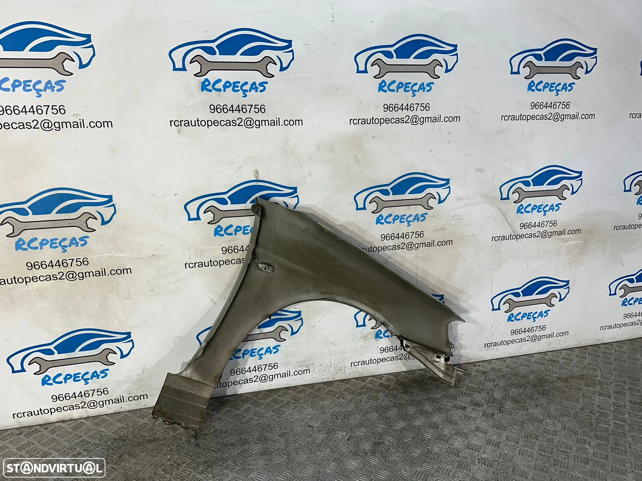 Guardalamas Frente Frontal Esquerdo Honda Civic 7 MK7 Sedan ES EP 2000 - 2005 - 5