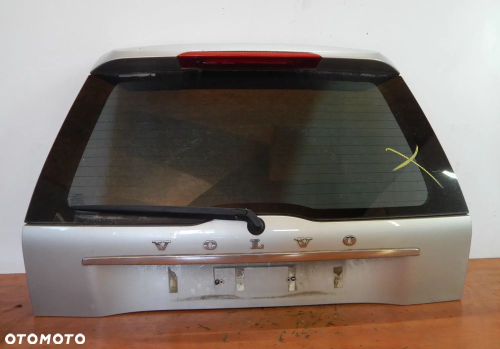 Klapa pokrywa bagażnika tył VOLVO XC90 I 02-14 Lift srebrna 426 Łuków części - 1