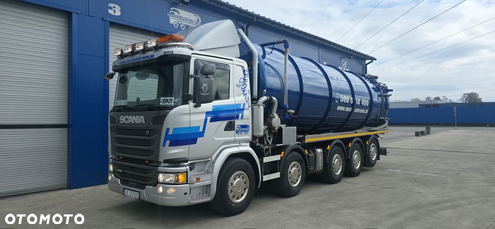 Scania G 450 10x4 asenizacyjny wuko cysterna zabudowa 2025r 32m3 - 4