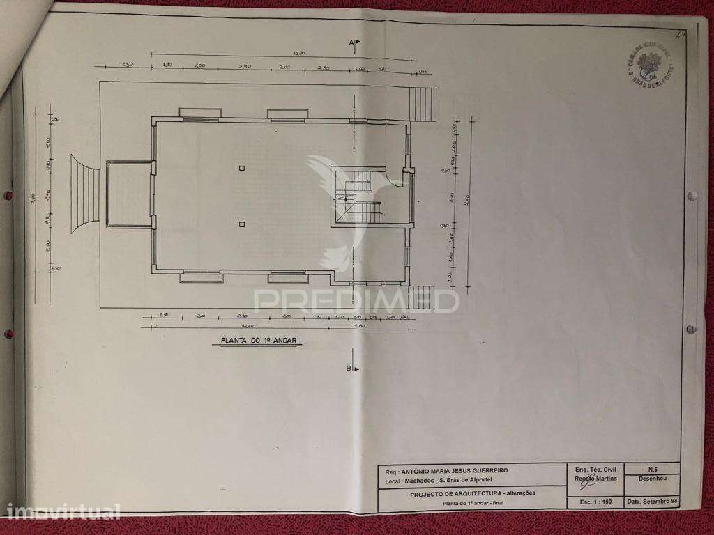 Moradia com 400m2 por acabar + anexo T1 pronto - Grande imagem: 4/21