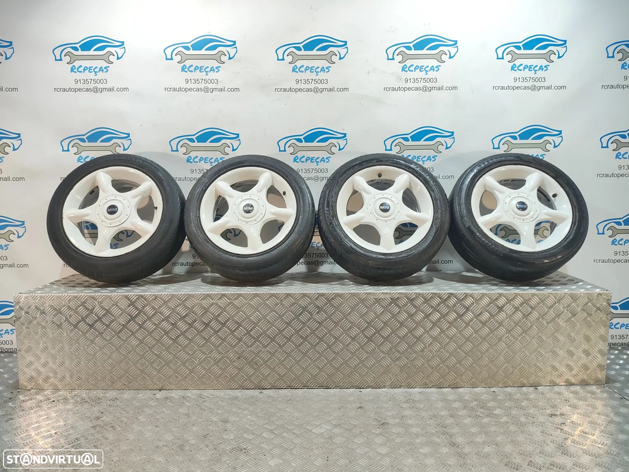 .JANTES ORIGINAIS MINI COOPER R50 16 POLEGADAS 6,5J ET48 4X100 - 1