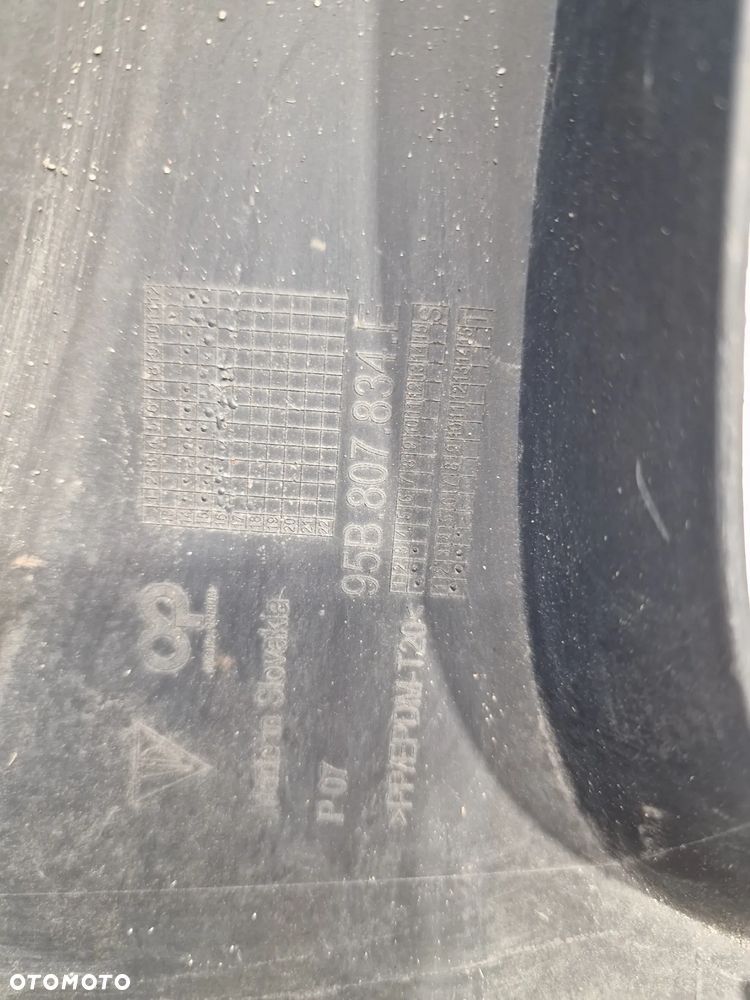 PORSCHE MACAN 95B 14- TURBO GTS DYFUZOR / SPOJLER / DOKŁADKA ZDERZAKA TYLNEGO TYLNIEGO TYŁ , NR 95B807834E , NR AUKCJI DT927 - 11