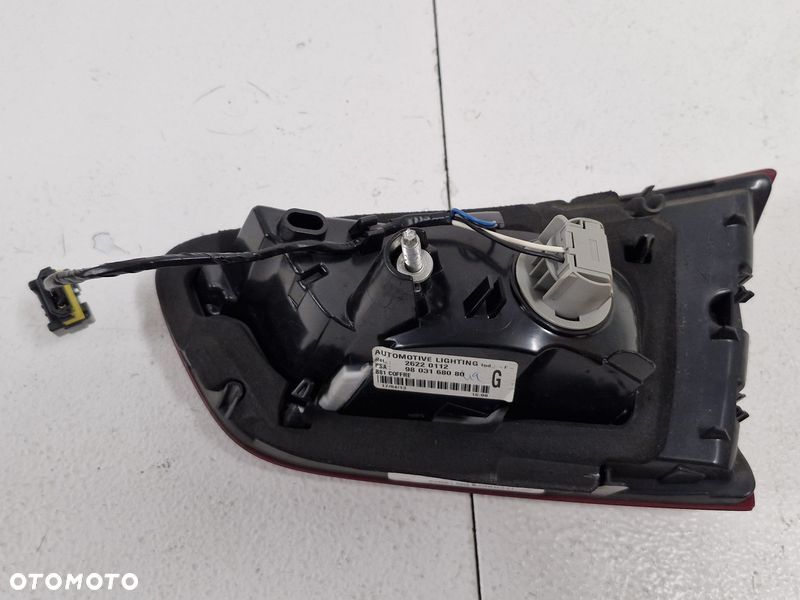CITROEN DS5 LAMPA LEWY TYŁ TYLNA W KLAPĘ 9803168080 - 3