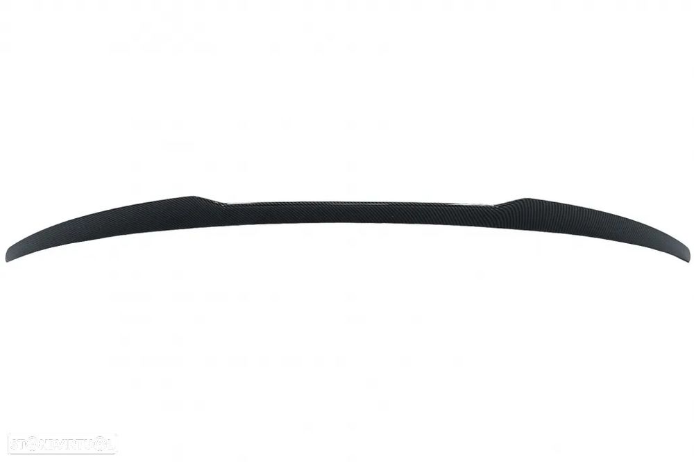 Conjunto Tesla Model 3 Spoiler, Aileron, Laminas e Difusor em Banho de Carbono - 2