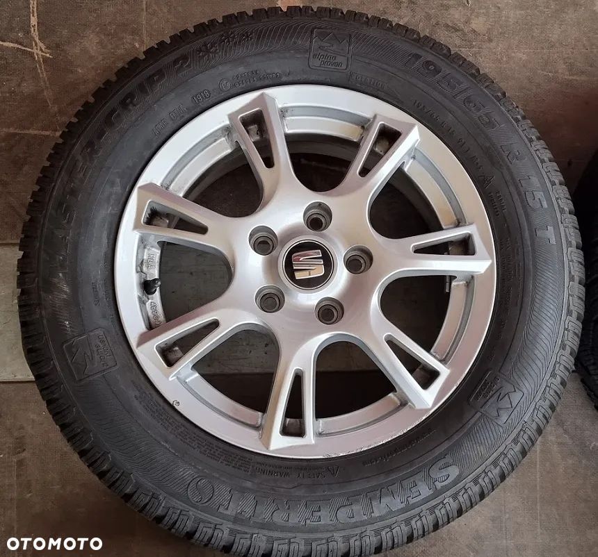 4 koła opony felgi Seat Leon VW Audi Skoda 195/65/15 Semperit Master Grip 2 195/65R15 5x112 - 3