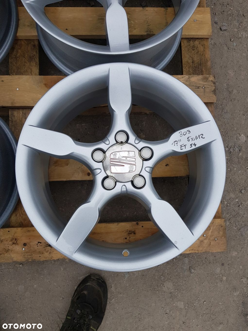 ALUFELGI SEAT LEON TOLEDO ALTEA 5P0601025C 7.0 x 17 5x112 ET54 - 4