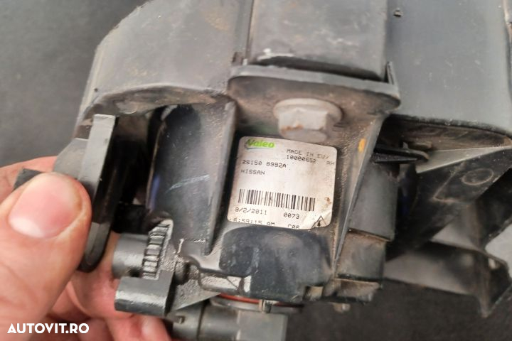 Proiector dreapta 28150-8992A 10000652 28150-8992A 10000652 Nissan Qa - 4