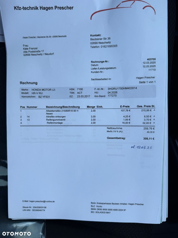 Honda HR-V 1.5 i-VTEC Elegance - 36