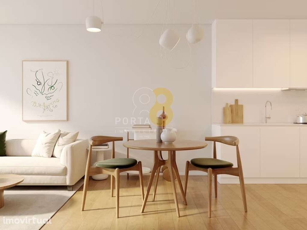 T0 Duplex com Terraço e Varanda em Leça da Palmeira | A 200m da Praia - Grande imagem: 4/40