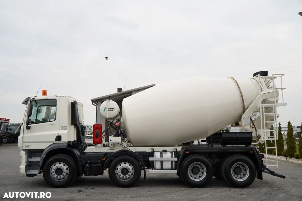 DAF CF 440 / 8x4 / BETONIERĂ SCHWING STETTER / BETONIERĂ 9 M3 / AUTOMATĂ / CAMERĂ / - 4