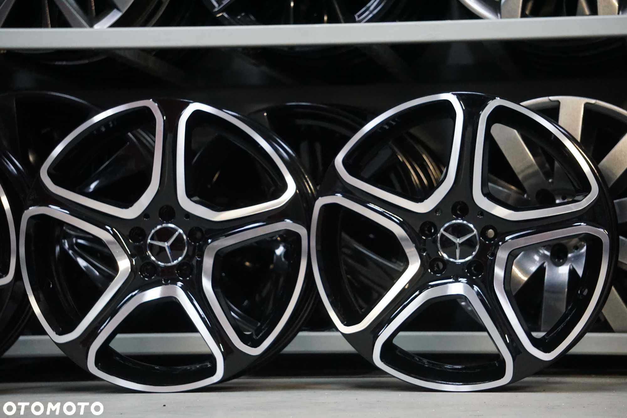 Alufelgi oryginał Mercedes GLK 5x112 7,5Jx19 et47 czarny polysk i cnc - 1
