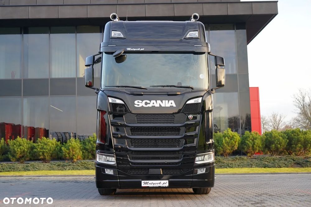 Scania S 500 / RETARDER / KLIMA POSTOJOWA / CAŁA NA PODUSZKACH / ALUFELGI / SKÓRY / - 4