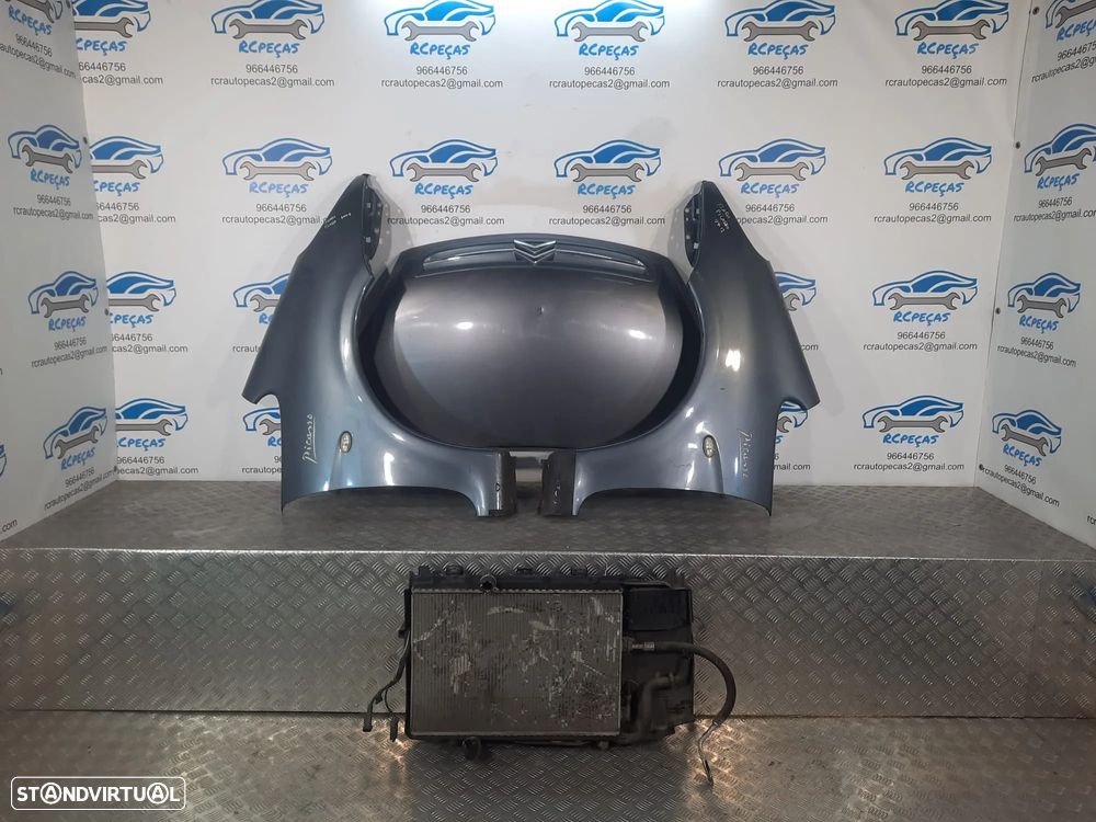 FRENTE COMPLETA CITROEN XSARA PICASSO N68 CAPOT PARACHOQUES GUARDA-LAMAS OTICAS RADIADOR VENTILADOR FRENTE FIBRA REFORÇO - 16
