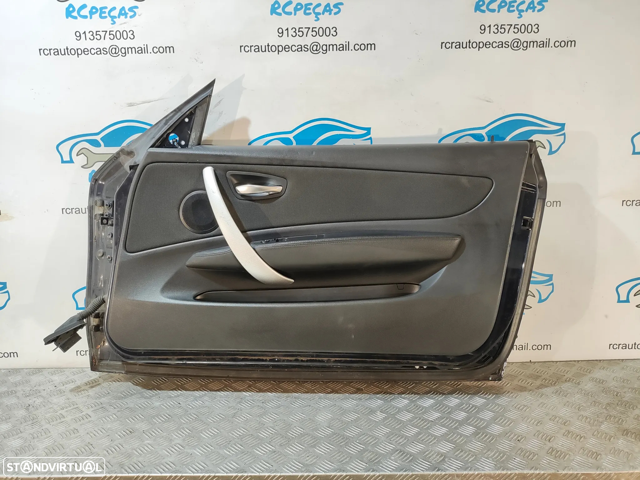 PORTA PORTAS FRENTE FRONTAL DIREITA BMW SERIE 1 E81 41007207446 7207446 FECHO ELEVADOR MOTOR PUXADOR VIDRO E82 COUPE E88 CABRIO - 7