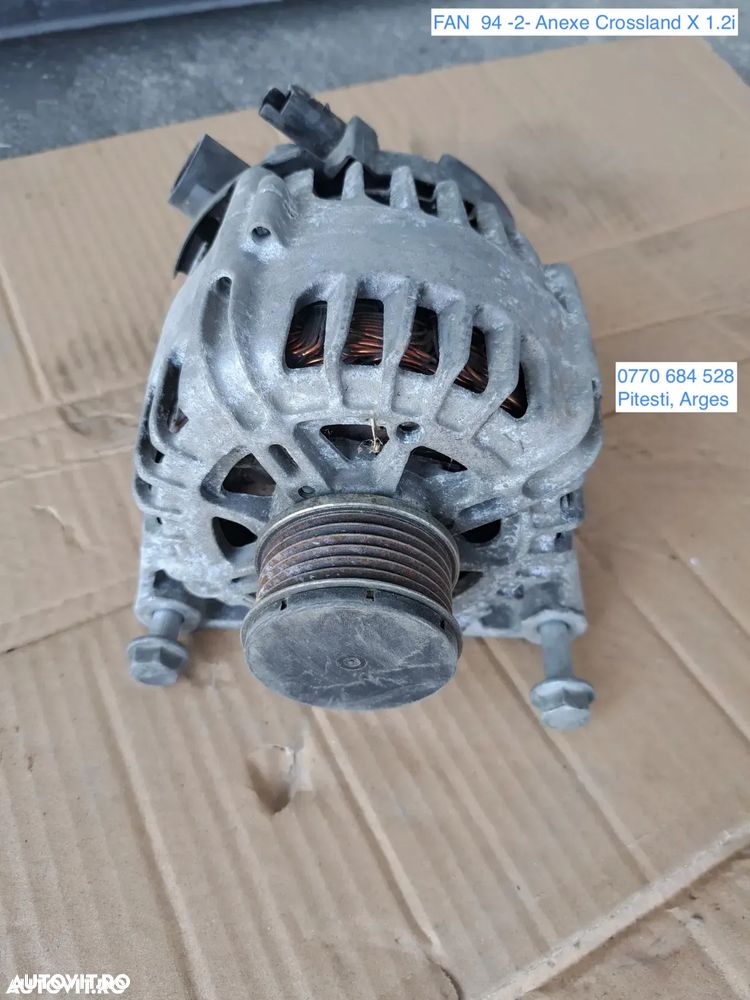 Alternator generator dinam 12V CL12 120A Original Opel Crossland X Peugeot 5008 205 3008 Citroen  C3 1.2i 1.5i - 1