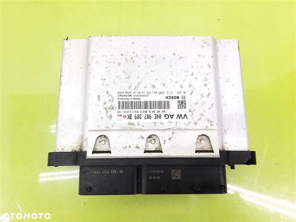 Komputer sterownik silnika Skoda Yeti 1.4 TSI 2012-2017 VW AUDI 04E907309BK - 1