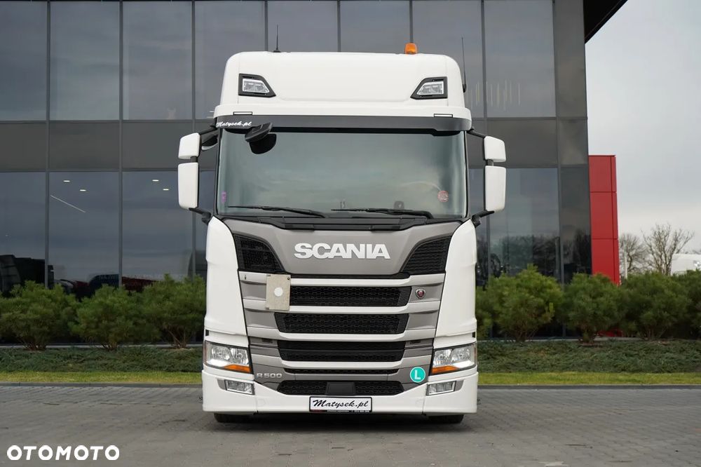 Scania R 500 / RETARDER / LOW DECK / MEGA  / KLIMA POSTOJOWA / - 4