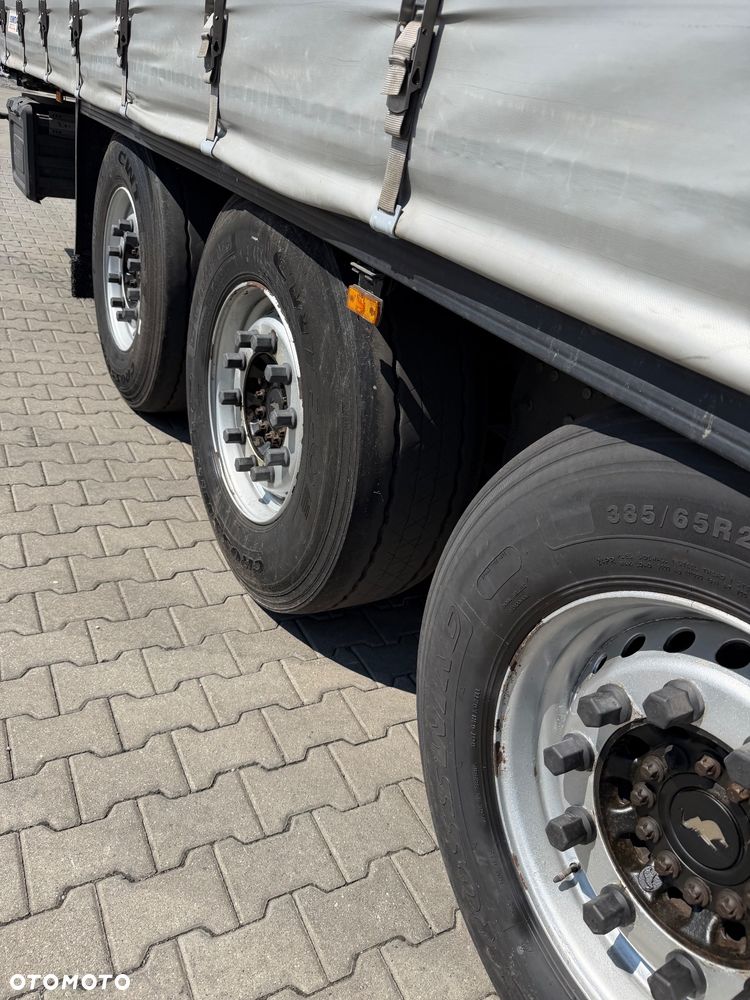 Schmitz Cargobull STANDART OŚ podnoszona sprawna opony 100%  alu deski - 7