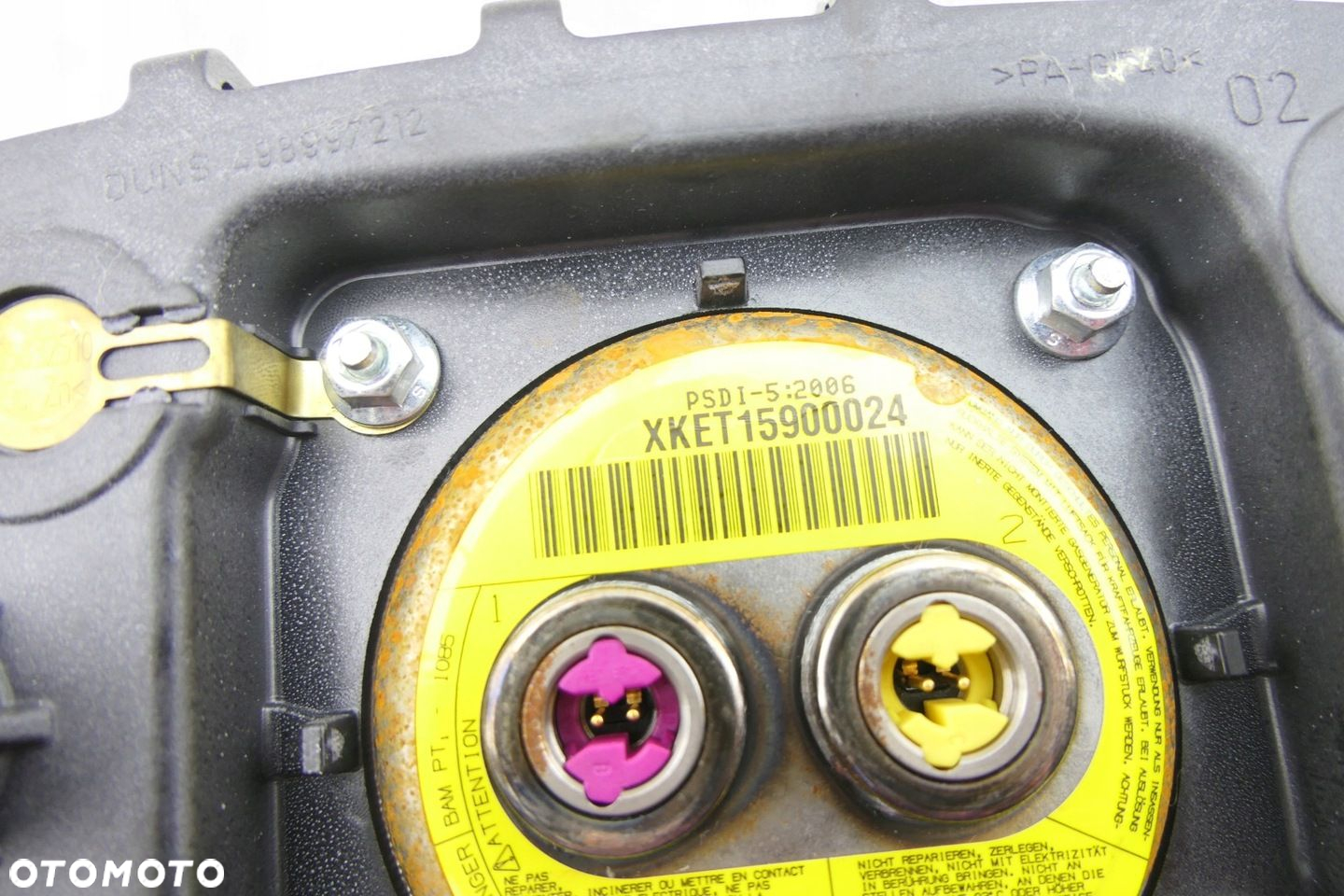 Poduszka Kierowcy Airbag OPEL VAUXHALL ASTRA H 2006r. 13111345 - 4