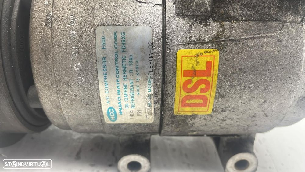 COMPRESSOR AR CONDICIONADO HYUNDAI ACCENT II - 2