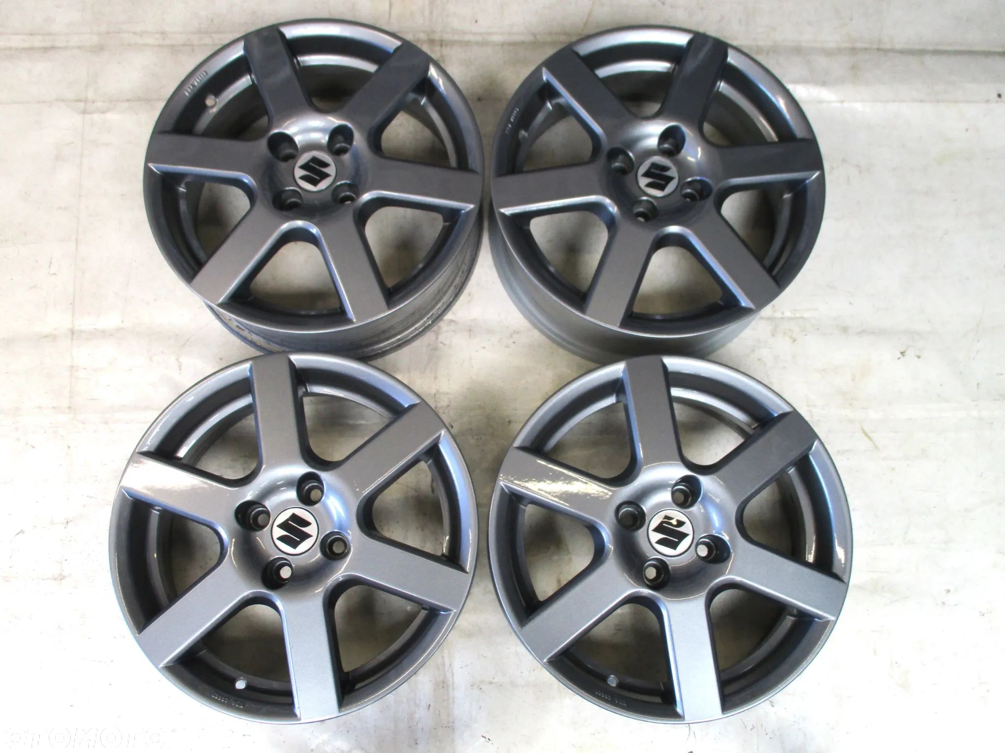 FELGI ALUMINIOWE 16 SUZUKI SWIFT ALTO BALENO LIANA SPLASH IGNIS II III ET38 - 1
