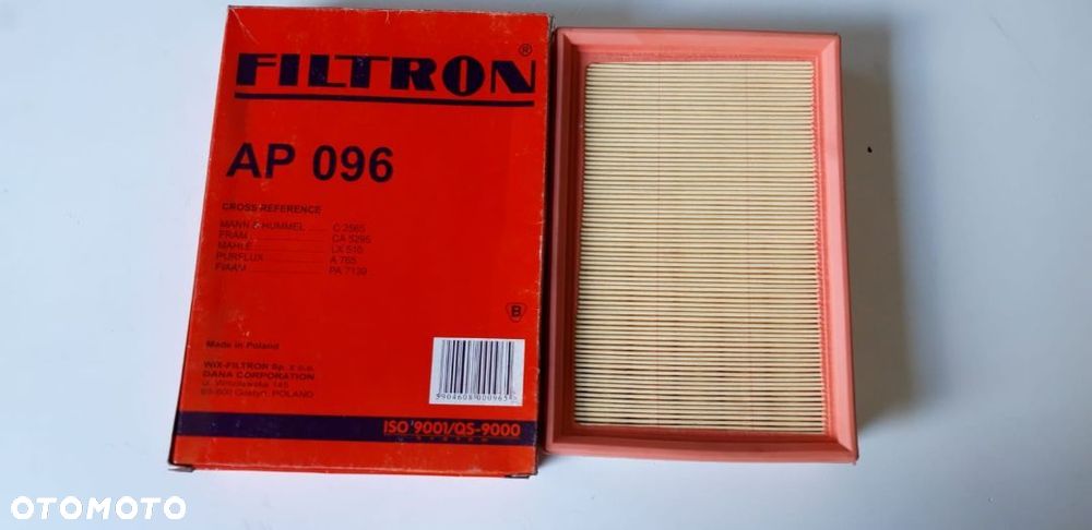 FILTR POWIETRZA FORD  ESCORT 1.6 XR3I 89-90 ORION II      FI-096AP,AP096 - 1