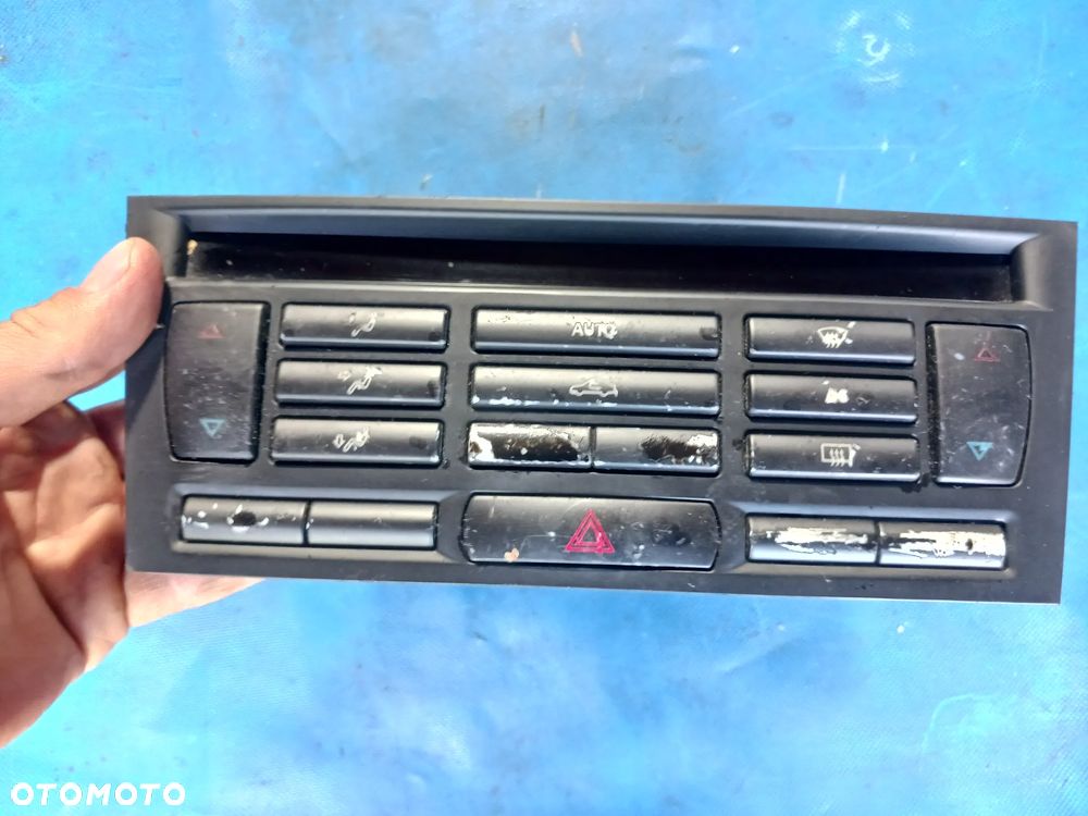 Panel klimatyzacji nawiewu grzane fotele SAAB 93 9-3 05' EU 12803222AA - 1