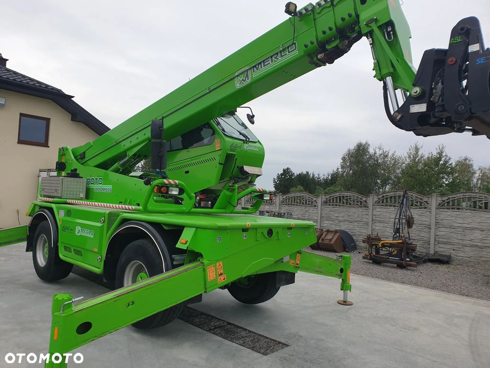 Merlo ROTO 60.24 MSCC KOSZ/WIDŁY/PILOT SPROWADZONA PIĘKNY STAN - 4